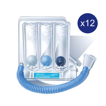 TriFlow Breathing Exerciser Incentive Spirometer Carton of 12