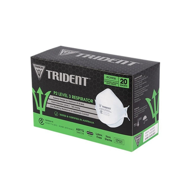 Trident P2 Level 3 Headbands Respirator Extended Length
