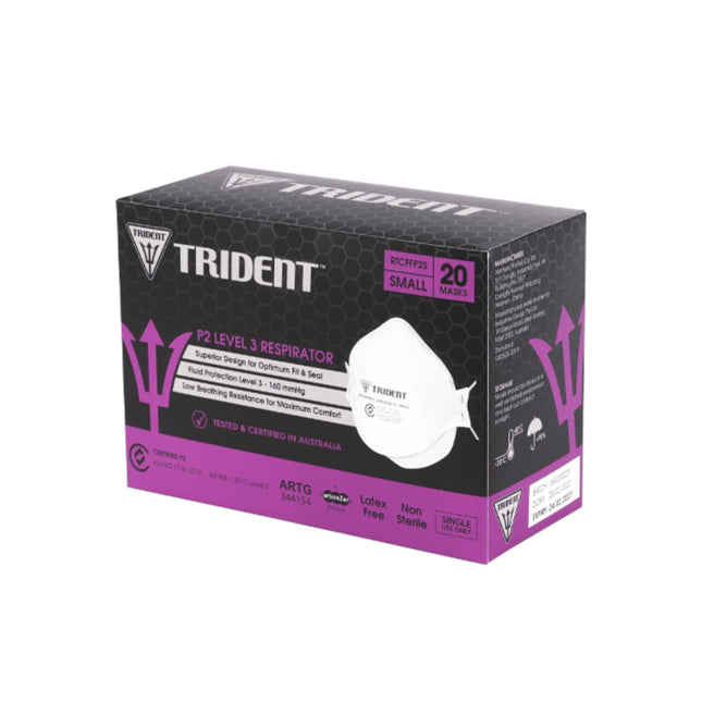 Trident P2 Level 3 Headbands Respirator Small