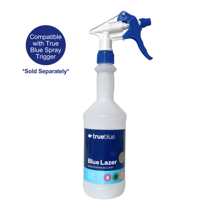 True Blue 750mL Bottle with Spray Trigger
