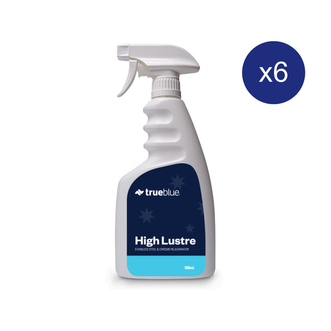 True Blue High Lustre Stainless Steel & Chrome Rejuvenator x6 Pack