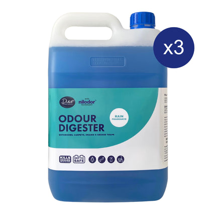 True Blue Odour Digester Rain - Pack of 3