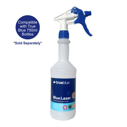 True Blue Spray Trigger with 750mL Bottle