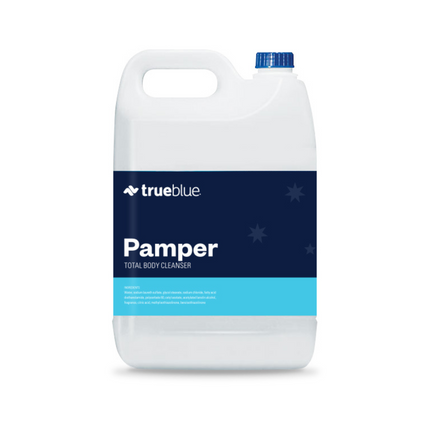True Blue Pamper Total Body Cleanser 5L