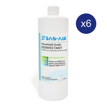 SAN-AIR™ V3R Commercial/Household Grade Disinfectant 1L - carton of 6 units