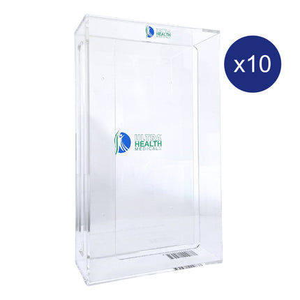 Ultra Health Acrylic Three Tier Disposable Glove Holder Carton of 10