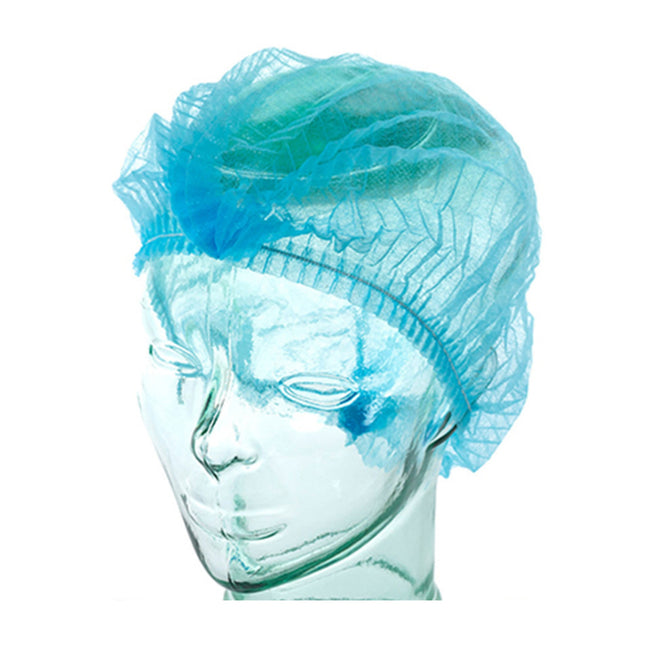 Ultra Health Crimped 21 Inch Disposable Hairnet - 10 Pack