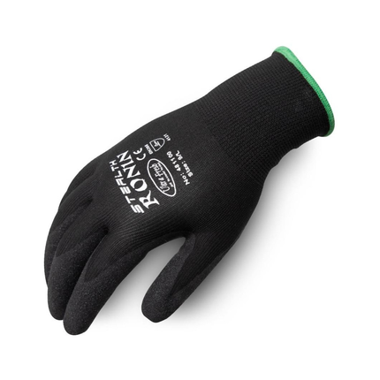 Back view of Ultra Health Stealth Ronin work gloves with breathable fabric and snug cuff for all-day comfort