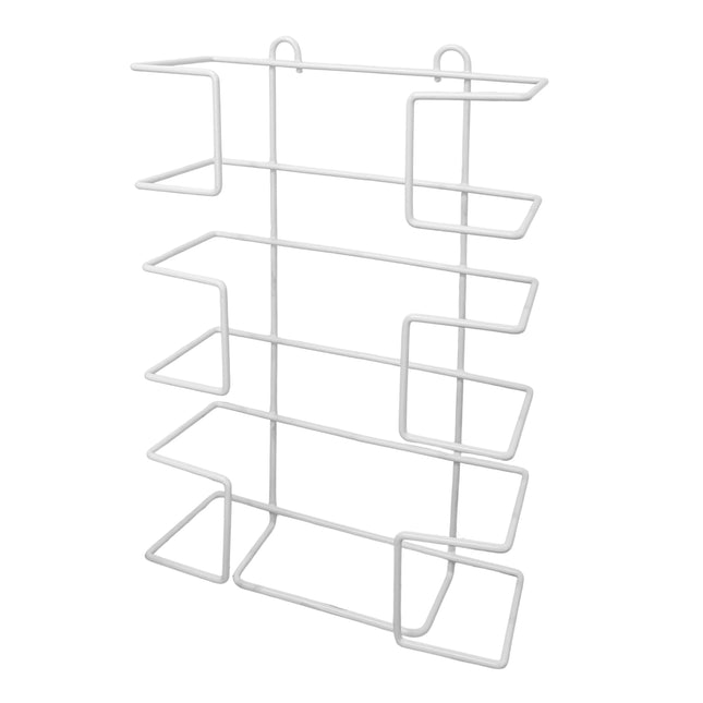 Ultra Health triple tier wall-mounted glove dispenser designed to hold multiple glove boxes for organised clinical storage