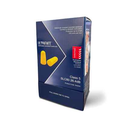UltraSafe-earplugs-box-closed Class 5 