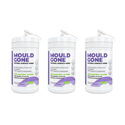 Mould Gone mould removal wipes - bundle of 3