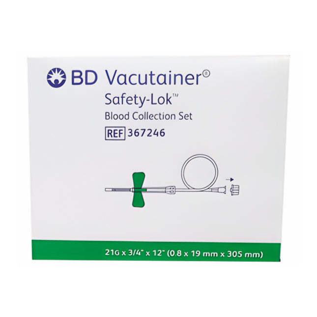  BD Vacutainer® Safety-Lok™ Blood Collection Set 21G