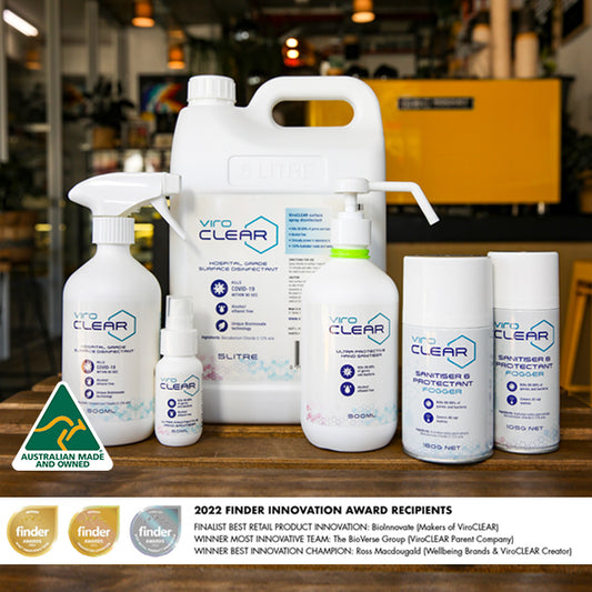 ViroCLEAR Hand Sanitisers & Disinfectants - Aussie Pharma Direct
