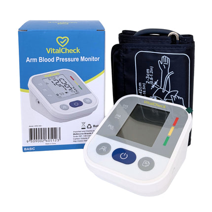VitalCheck Automatic Blood Pressure Monitor