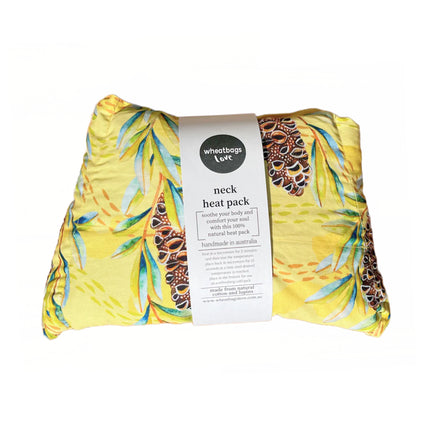 Wheatbags Love Neck Heat Pack - Banksia Pod Unscented