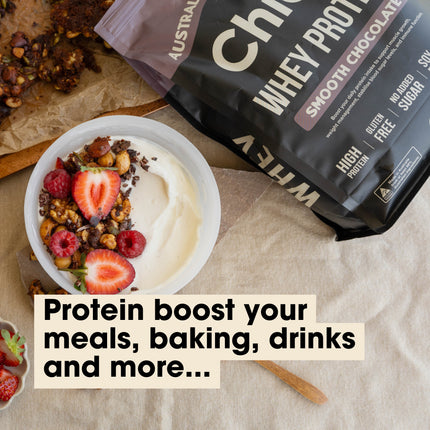 Chief Grass-Fed Whey Protein Powder Chocolate Uses