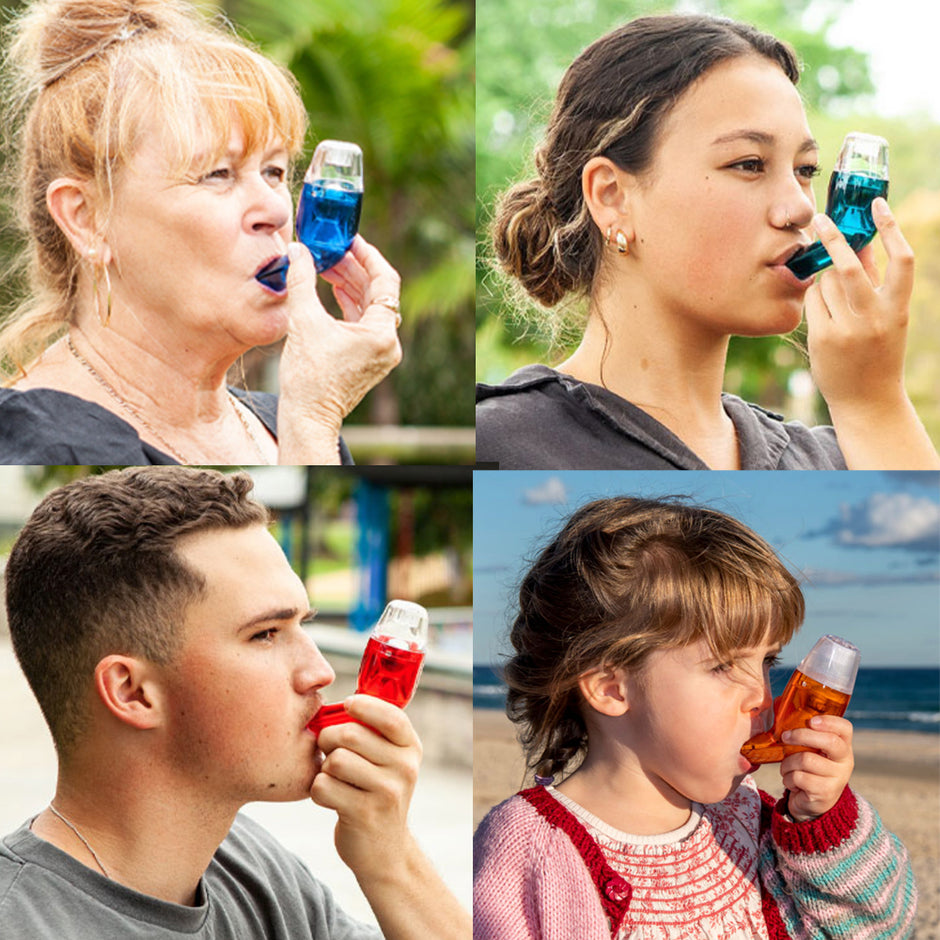 External Muscus Device AirPhysio Mucus Clearance Devices | Aussie Pharma Direct