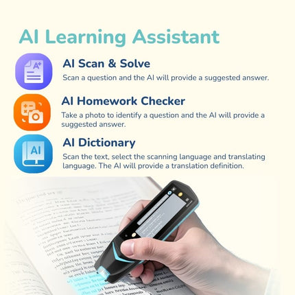 Dempower® WisePen® AI Reader - Scanning Pen
