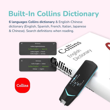 Dempower® WisePen® AI Reader - Scanning Pen