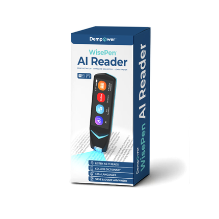 Dempower™ WisePen™ AI Reader - Scanning Pen