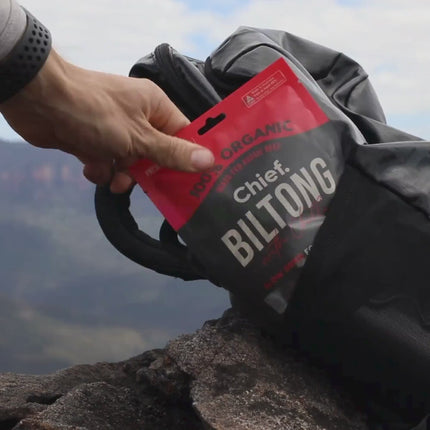 Video comparing Chief biltong and jerky