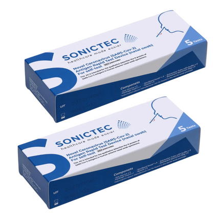 Sonictec Covid-19 Rapid Antigen Test Kit (Nasal Swab)