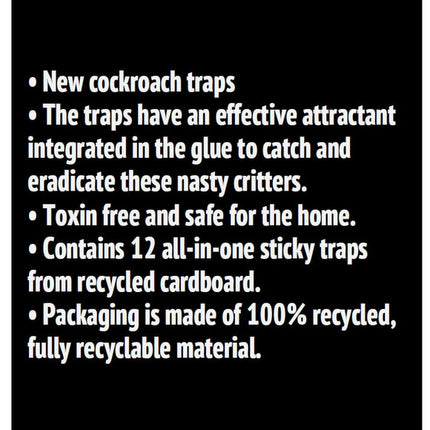 sticky cockroach trap that is non toxic