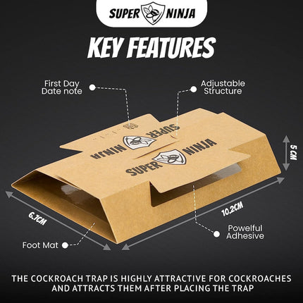 highly effective cockroach trap attractive to cockroaches