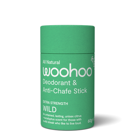 Woohoo Natural Deodorant & Anti-Chafe Stick (Wild) 60g