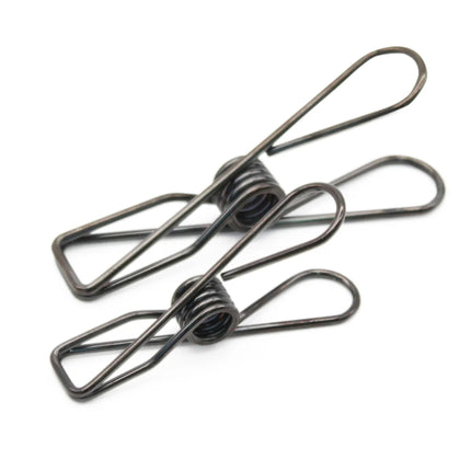 Morgan & Taylor Black Stainless Steel Pegs