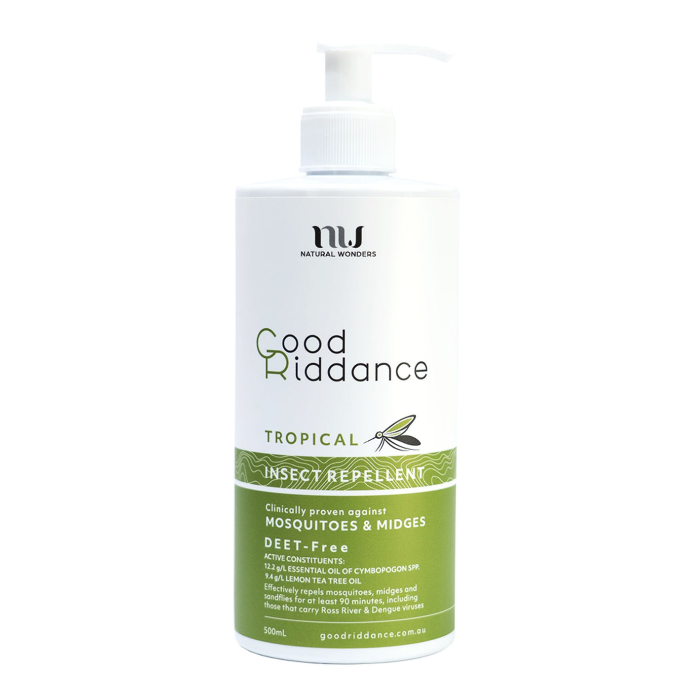 Good Riddance Tropical Insect Repellent | DEET-Free & Natural – Aussie ...