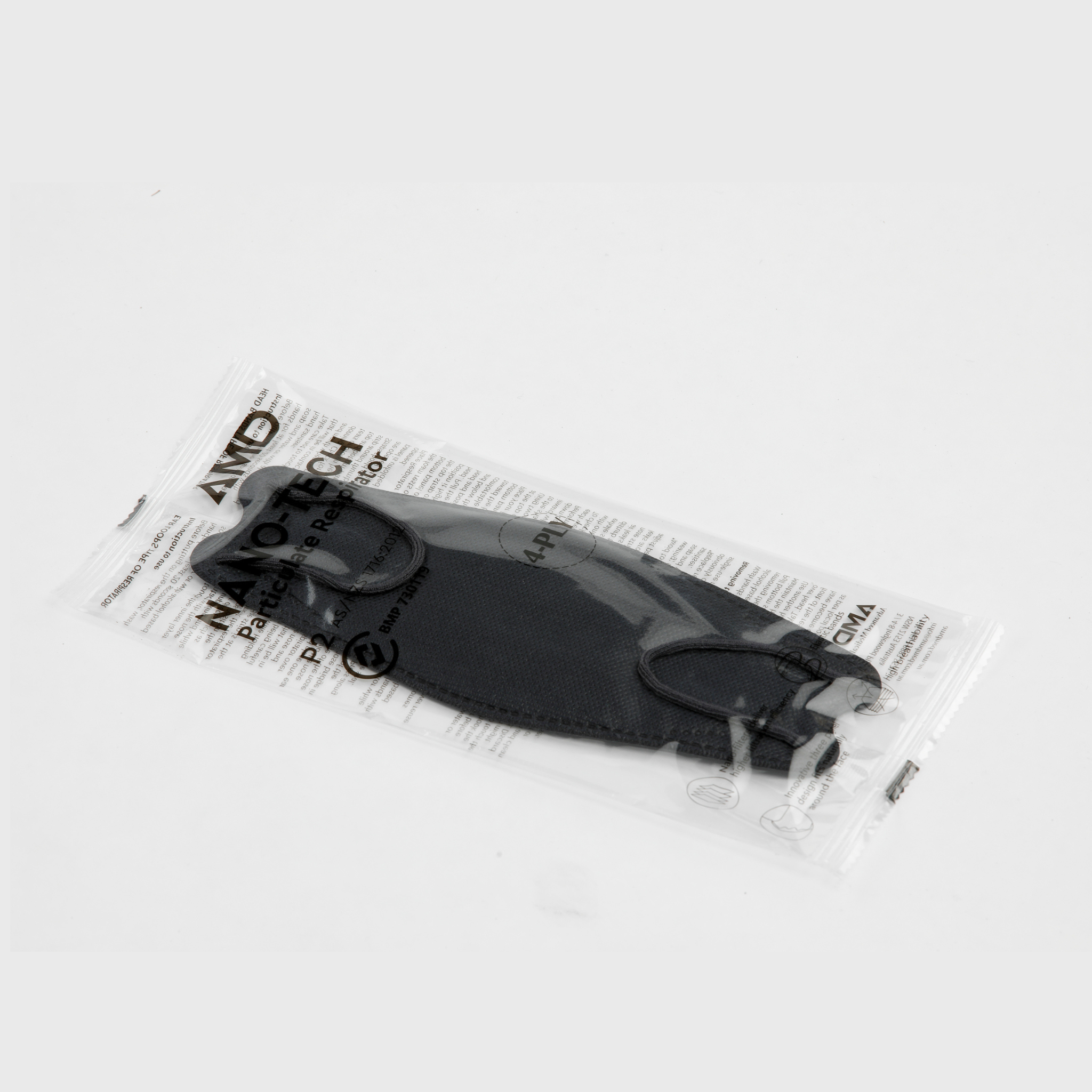 AMD P2/N95 individually wrapped face mask 