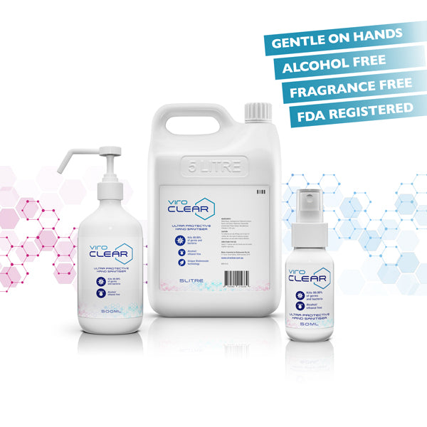 ViroCLEAR Alcohol-Free Hand Sanitiser – Aussie Pharma Direct
