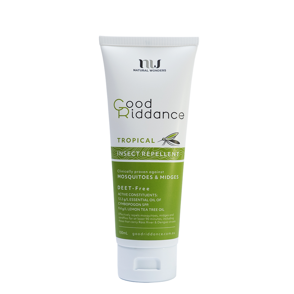 Good Riddance Tropical Insect Repellent | DEET-Free & Natural – Aussie ...